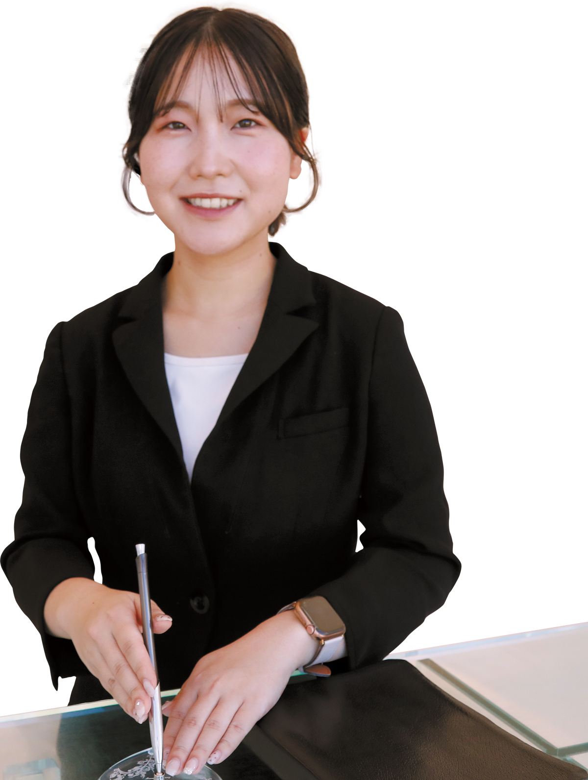 ブライダル業界で活躍する先輩の姿　新垣さん