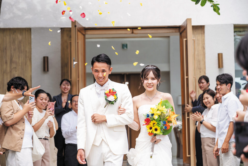 プレウェディング演習の様子