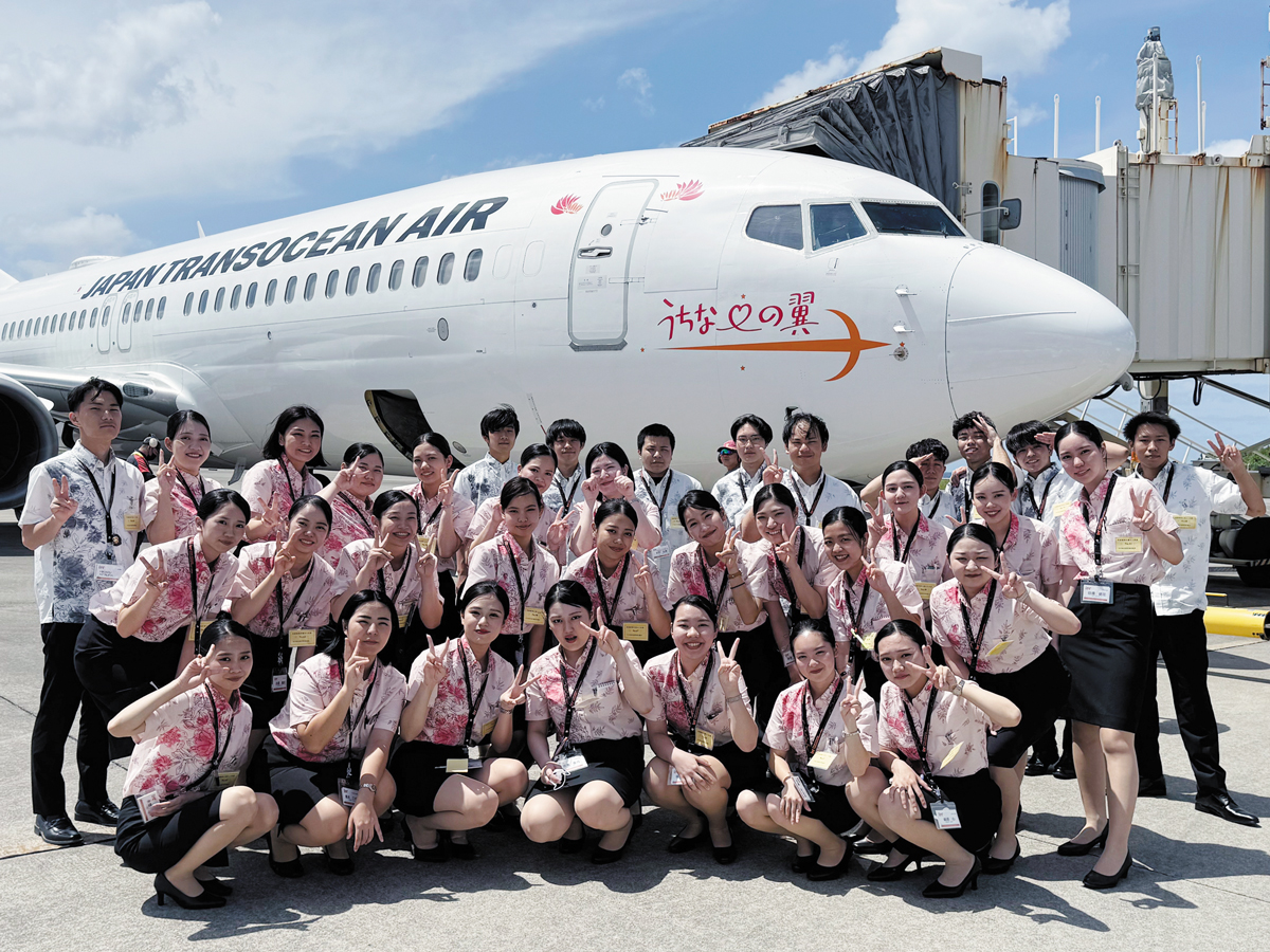 久米島体験搭乗研修