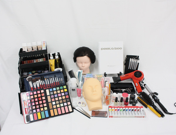 支給される美容教材